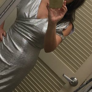 Ralph Lauren Silver Dress